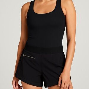 Athleta Black Performance Shorts Women's Size 10